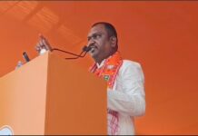 संजय सेठ के नामांकन में अमर बाउरी ने कहा तीसरी बार नरेंद्र मोदी को प्रधानमंत्री बनाना है, इंडिया गठबंधन को बताया भ्रष्टाचारी