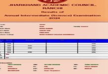 हजारीबाग की सेकंड स्टेट टॉपर छात्रा रीतिका ने राज्य भर में दूसरा स्थान लाकर जिला का नाम रौशन किया।