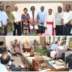 रांची के नए आर्चबिशप विन्सेंट आईंद ने मुख्यमंत्री श्री हेमन्त सोरेन से शिष्टाचार भेंट