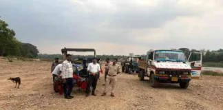 सरायकेला में बालू माफियाओं पर कार्रवाई: चांडिल में 6 वाहन जब्त, खनन विभाग का छापा
