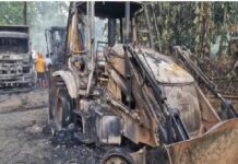 हजारीबाग के बड़कागांव में दहशत का माहौल, अपराधियों ने सड़क निर्माण स्थल पर किया हमला, जांच जारी !!