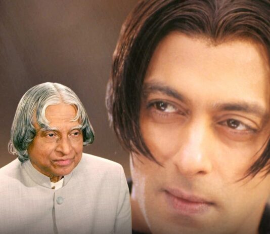 कपिल शर्मा के शो में सलमान खान ने खोला राज़, कहा- ‘एपीजे अब्दुल कलाम’ से प्रेरणा लेकर बनाया था तेरे नाम का लुक !!