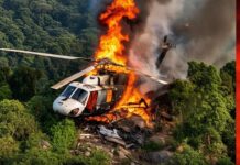 केदारनाथ हेलिकॉप्टर क्रैश: पायलट समेत 7 की मौत, जांच के आदेश