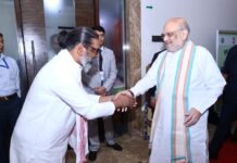 CM हेमंत सोरेन ने किया अमित शाह का स्वागत