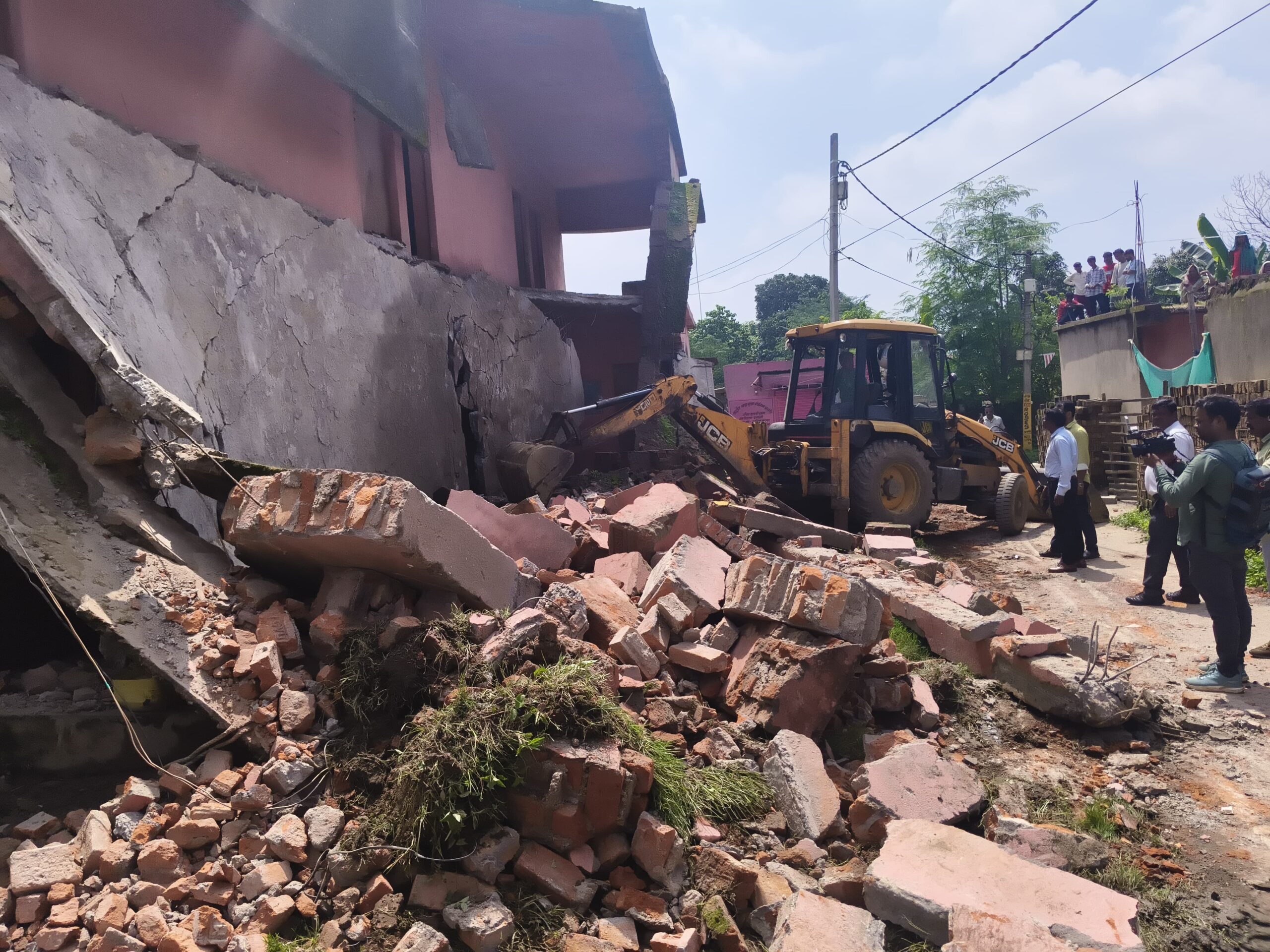 रांची के स्कूल में हुई दर्दनाक घटना, गिरा छत