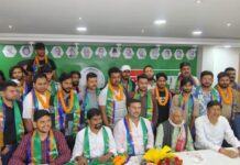 आजसू पार्टी का झामुमो और कांग्रेस पर हमला