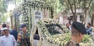 गुरुजी को अंतिम जोहार