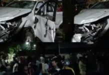 रांची बीजेपी ऑफिस के पास घटी दर्दनाक हादसा