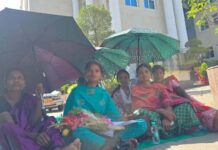 रांची नगर निगम के कर्मियों ने किया हड़ताल, हुआ हंगामा