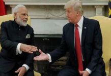 भारत व अमेरिका के संबंध पर ट्रंप के दिए गए बयान पर मोदी ने सराहा