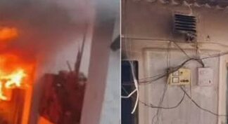 रांची के धुर्वा पुलिस मुख्यालय में लगा आग