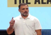 राहुल गांधी ने किया कांग्रेस वॉटर के नाम काटने का साजिश का दावा
