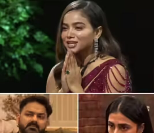 पवन ने दिया धनश्री को तोहफ़ा, मनीषा ने उड़ाया मज़ाक
