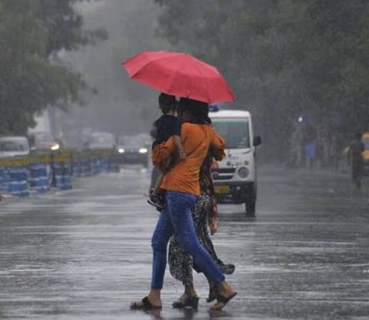 रांची समेत अन्य जिलों में अगले तीन दिन तक बारिश