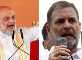 बिहार चुनाव में अमित शाह व राहुल गांधी की जंग