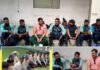 झारखंड के U-19 क्रिकेट खिलाड़ियों को धोनी से मिला टिप्स