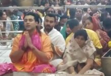 महाकाल के दरबार उज्जैन पहुंचे जुबिन नौटियाल