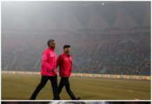 लखनऊ में कोहरे के वजह से रद्द हुआ IND-SA टी 20 मैच