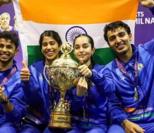 स्क्वैश वर्ल्ड कप में भारत ने रचा इतिहास