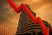 शेयर बाज़ार में आ रही भरी दबाव