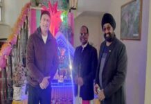 क्रिसमस के लिए JSCA अध्यक्ष अजय नाथ शाहदेव ने आर्चबिशप से की मुलाकात