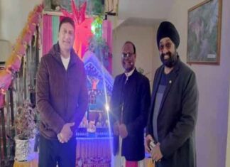 क्रिसमस के लिए JSCA अध्यक्ष अजय नाथ शाहदेव ने आर्चबिशप से की मुलाकात