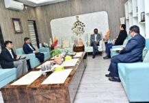 नववर्ष पर मुख्यमंत्री आवास में हुई शिष्टाचार मुलाकात