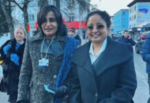 WEF में कल्पना सोरेन का सुनीता रेड्डी से भेंट, स्वास्थ्य व समावेश पर चर्चा