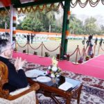 राज्यपाल की मौजूदगी में लोक भवन में बैंड डिस्प्ले की धूम