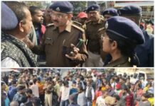 लालपुर में हुई हत्या से मची बवाल