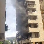 रांची के सेल सिटी में गैस सिलेंडर ब्लास्ट से लगी भीषण आग