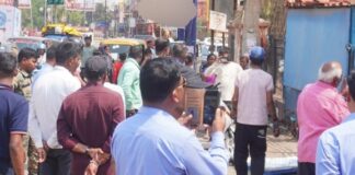 अरगोड़ा में रांची नगर निगम का अतिक्रमण हटाना शुरू