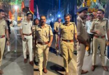 रामनवमी पर रांची में कड़ी सुरक्षा