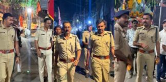 रामनवमी पर रांची में कड़ी सुरक्षा