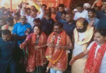 रामनवमी पर तपोवन मंदिर पहुंचे मुख्यमंत्री