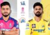 IPL 2026 में आज CSK vs RR की धोनी के बिना जंग