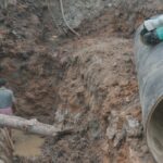 रांची में फ्लाईओवर काम में पाइपलाइन बंद से 16 इलाकों में पानी प्रभावित