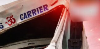 रांची के टाटीसिलवे में दर्दनाक सड़क हादसा, ट्रक व ट्रेलर का जोरदार टक्कर