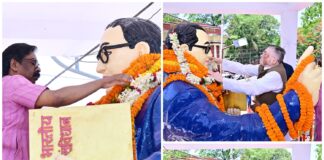 रांची में अंबेडकर जयंती पर श्रद्धांजलि कार्यक्रम