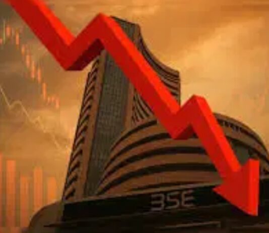 ट्रंप के बयान से शेयर बाजार में भारी गिरावट