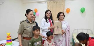 महिला पुलिसकर्मियों के हेल्थ चेकअप के लिए IPSOWA का हेल्थ कैंप