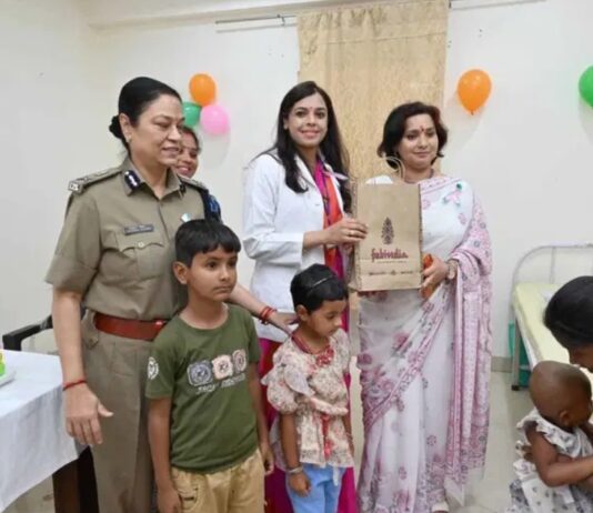 महिला पुलिसकर्मियों के हेल्थ चेकअप के लिए IPSOWA का हेल्थ कैंप