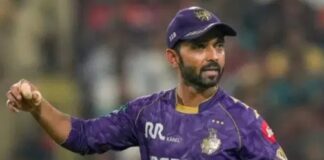KKR के कप्तान रहाणे पर लगा 12 लाख का जुर्माना