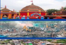 झारखंड के रजरप्पा मंदिर में हाईकोर्ट के आदेश पर 254 दुकानें गिरीं