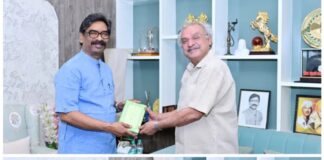 नवनियुक्त लोकायुक्त से मुख्यमंत्री की पहली मुलाकात