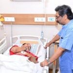 सेंटेविटा अस्पताल में मुख्यमंत्री ने की वित्त मंत्री से मुलाकात