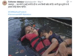 बरगी क्रूज हादसा: मां-बेटे की इमोशनल तस्वीर है AI जनरेटेड