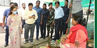 रांची के शालीमार फिश मार्केट में मंत्री शिल्पी नेहा तिर्की का छापा, सुधार के लिए 10 दिन का डेडलाइन