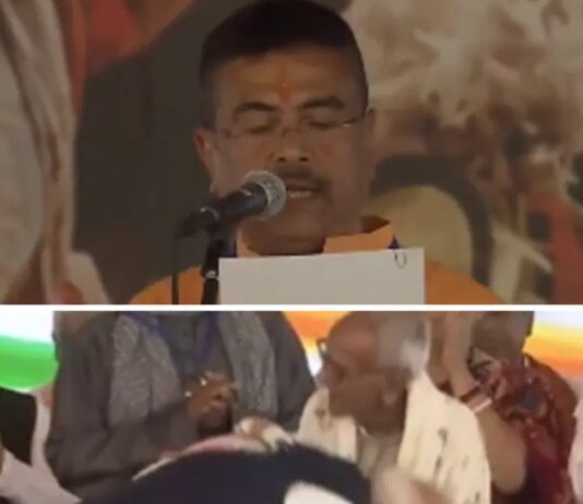 बंगाल में पहली बार BJP सरकार, सुवेंदू अधिकारी ने लिया CM पद का शपथ