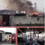 रांची के करमटोली के LEVEE TAVERN में भीषण आग